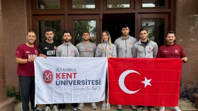 İstanbul Kent Üniversitesi'ne Avrupa Şampiyonası’nda 12 madalya