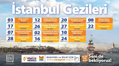 İstanbul Gezileri başlıyor