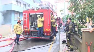 Üsküdar’da iş yerinde çıkan yangın söndürüldü