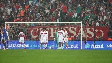 A Milli Futbol Takımı’ndan Uluslar A Ligi’ne kötü başlangıç