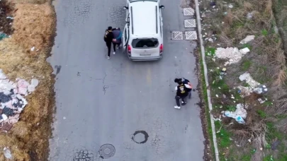 Esenyurt'ta torbacılara suçüstü