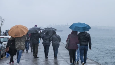 İstanbul'a gök gürültülü sağanak yağış geliyor