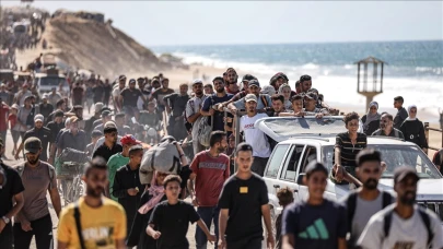 Gazze'de 310 bin kişi göç etti