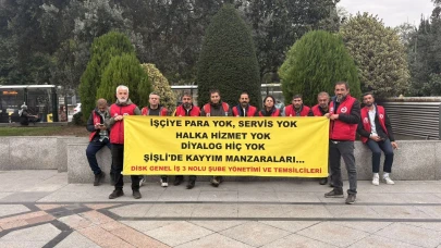 Şişli Belediyesi işçileri isyan noktasına geldi!