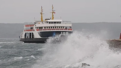 Hava muhalefeti nedeniyle deniz seferleri iptal edildi!
