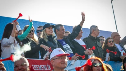 Özel özgürlük için koştu