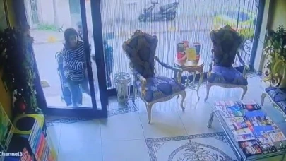 Böcek ailesinin otele giriş görüntüleri ortaya çıktı