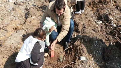 İstanbul'da Gazze Hayat Ormanı’na 10 bin fidan dikildi