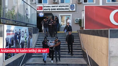 İstanbul'da suç örgütlerine operasyon!