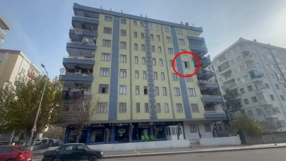 3 aylık bebeğini 4’üncü kattan attı!