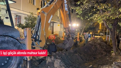 İSKİ kazdı yol çöktü!