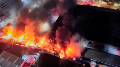 Esenyurt'ta fabrika küle döndü!