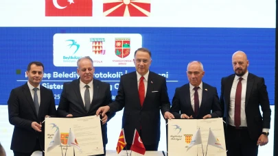 Beylikdüzü Belediyesi ile Bitola ve Makedonski Brod Belediyeleri kardeş oldu