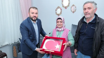 Arnavutköy'de şehit aileleri unutulmadı
