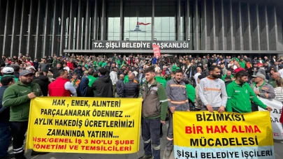 Şişli işçisi hak arayışında