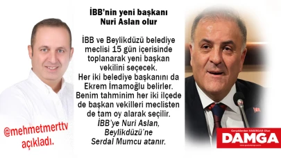 Yeni İBB Başkanı Nuri Aslan olur
