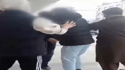 Sokak ortasında darp edip kameraya çektiler!