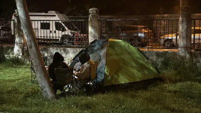 İstanbullu geceyi böyle geçirdi..