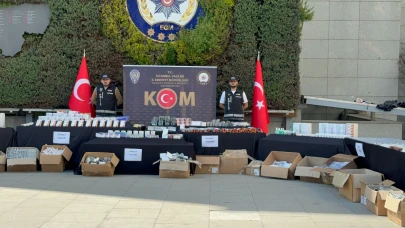 İstanbul'da  400 milyon liralık kaçak ilaç ele geçirildi