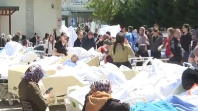 Silivri Devlet Hastanesi'ndeki hastalar tahliye edildi