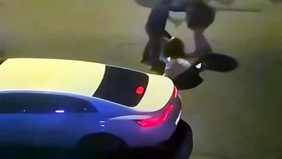Avcılar'da kadına şiddet kamerada