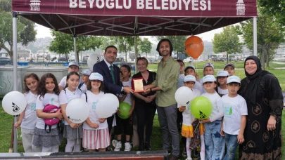 Beyoğlu'nda Çevre Festivali renkli görüntülere sahne oldu