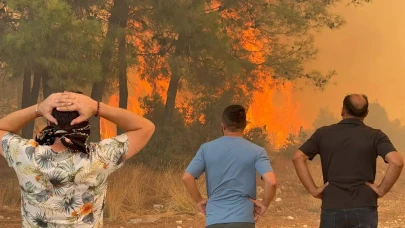 Yeşil vatan alev alev!