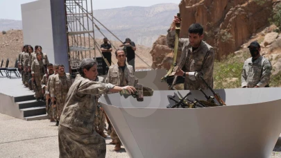 PKK silahlarını yaktı! AK Parti'den ilk açıklama