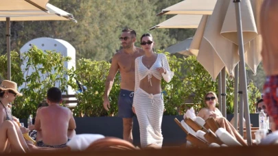 Pelin Uluksar'ın romantik tatili