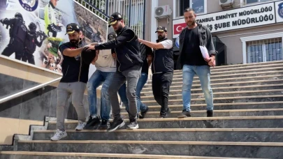 Beyoğlu'nda haraç operasyonu: 3 gözaltı