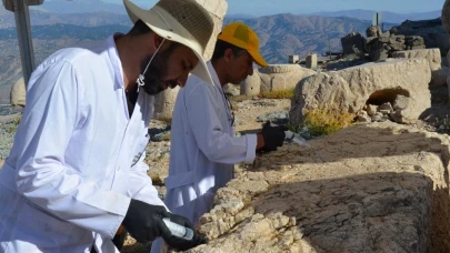 Nemrut Tümülüsü bütünlüğüne kavuştu