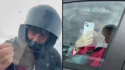 İstanbul trafiğinde kadın avukata dehşet!