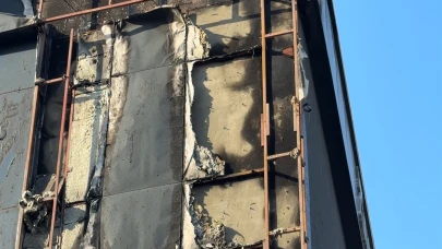 Fabrikada çıkan yangına itfaiye ekipleri müdahale etti