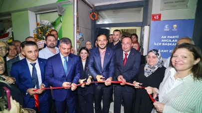 Yeni AK Parti Avcılar ilçe binası açıldı