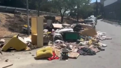 Kullanılmayan eşyaları sokağa bırakan kişilere lira ceza kesildi