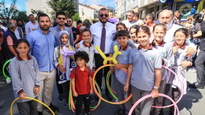 Arnavutköy'de gençler Avrupa Hareketlilik Haftası'nda spor yaptı