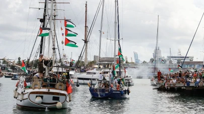 Gazze yardım filosunu bekliyor