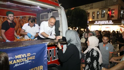 Eyüpsultan'da kandil huzuru