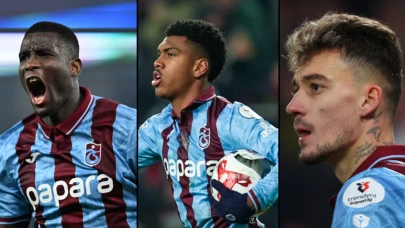 Trabzonspor'un muhteşem üçlüsü: Onuachu, Augusto ve Muçi