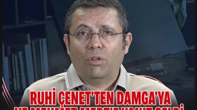 Ruhi Çenet'ten Damga'ya ve Mehmet Mert'e yanıt!