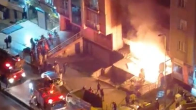 Yangına ıslıklı müdahale