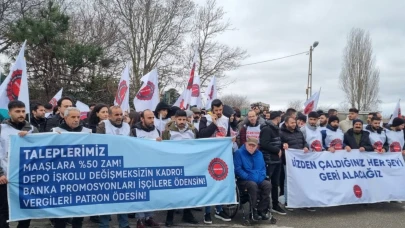 Migros depo işçileri tekrar patronun evinin önüne gideceklerini duyurdu