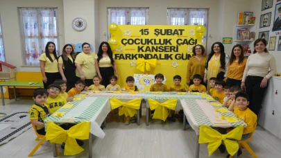 Kartal'da 'çocukluk çağı kanserleri' hakkında farkındalık etkinliği düzenlendi