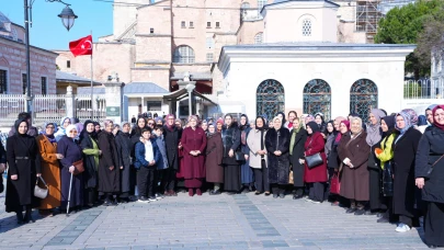 Ayasofya'dan dualar yükseldi
