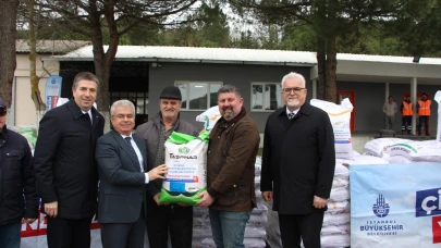 İBB'den çiftçiye hasat desteği