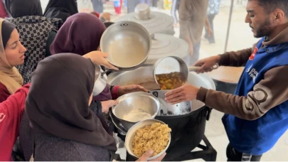 Bahçelievler'den Gazze'ye iyilik sofrası