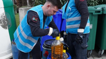 Atık yağlar hediyeye dönüşüyor