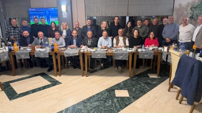 Gazeteciler Halil Yılmaz'ın iftar programında buluştu