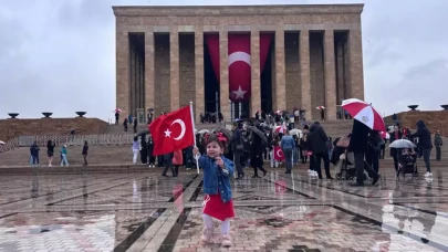 Anıtkabir'de '23 Nisan' coşkusu