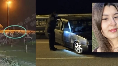 Görele Belediye başkanı Hasbi Dede'nin yargılandığı taciz davasının mağduru Tuana’nın öldüğü kaza kamerada